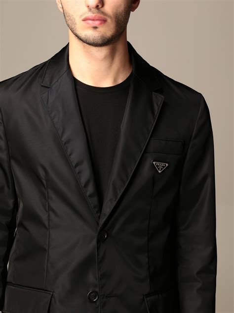 prada cashmere blazer mens|prada men's jackets.